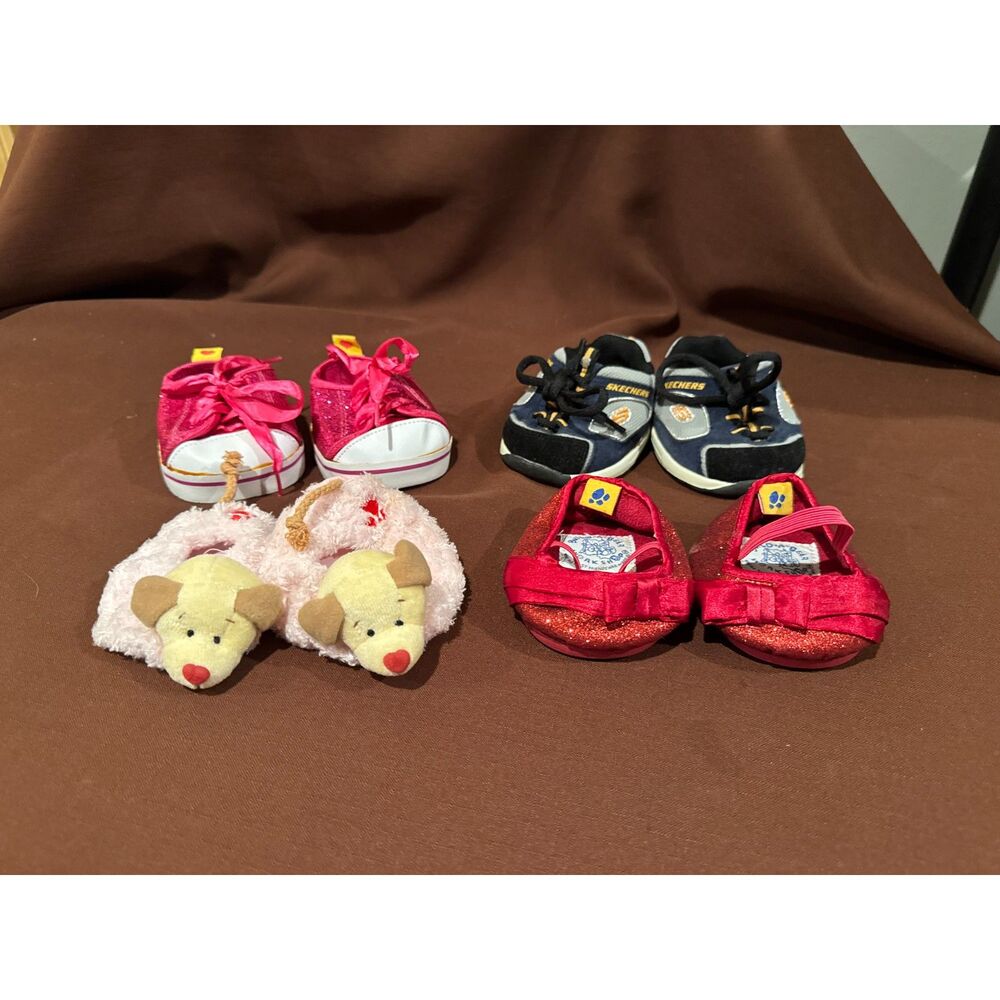 Lot of 4 Build-A-Bear Workshop Shoes